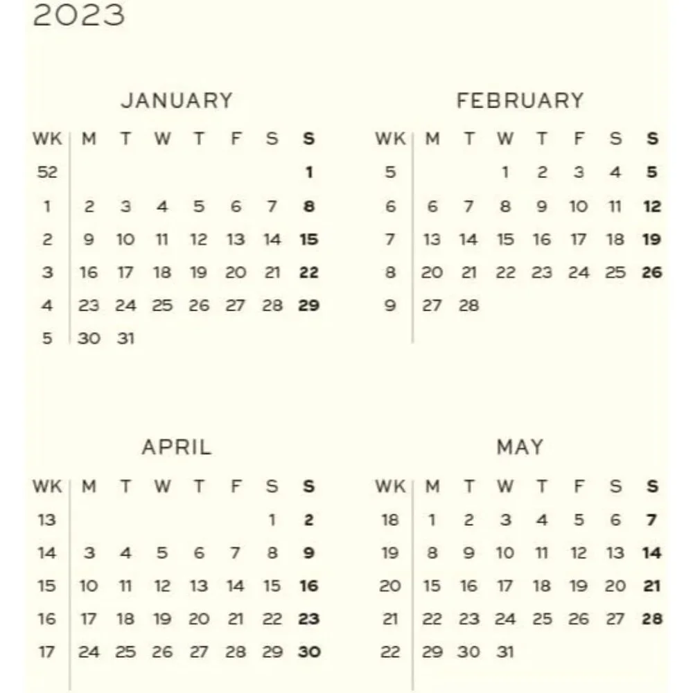 LEUCHTTURM1917 Weekly Planner Notebook Softcover Medium A5 2023 Anthracite Gray